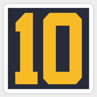 Team Number 10 Sticker